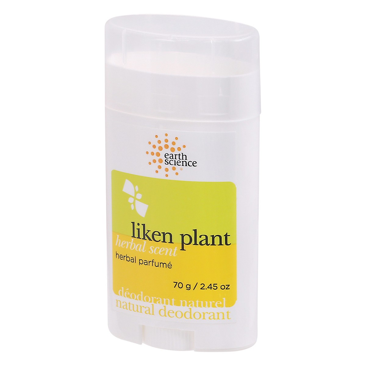 slide 5 of 12, Earth Science Liken Plant Natural Herbal Scent Deodorant 2.45 oz, 2.45 oz