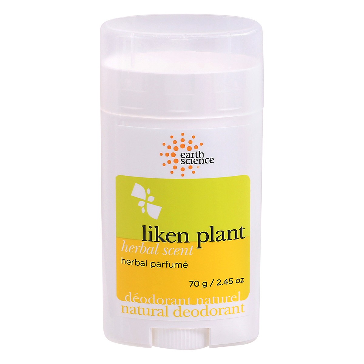 slide 1 of 12, Earth Science Liken Plant Natural Herbal Scent Deodorant 2.45 oz, 2.45 oz