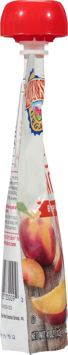 slide 3 of 10, Earth's Best Peach Mango Baby Food Puree, 4.2 oz