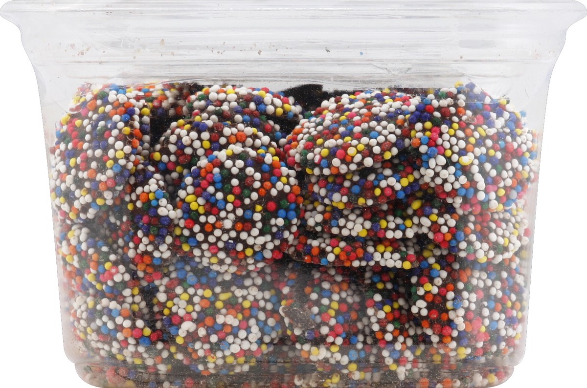 slide 3 of 4, It's Delish Chocolate Non Pareils 10 oz, 10 oz