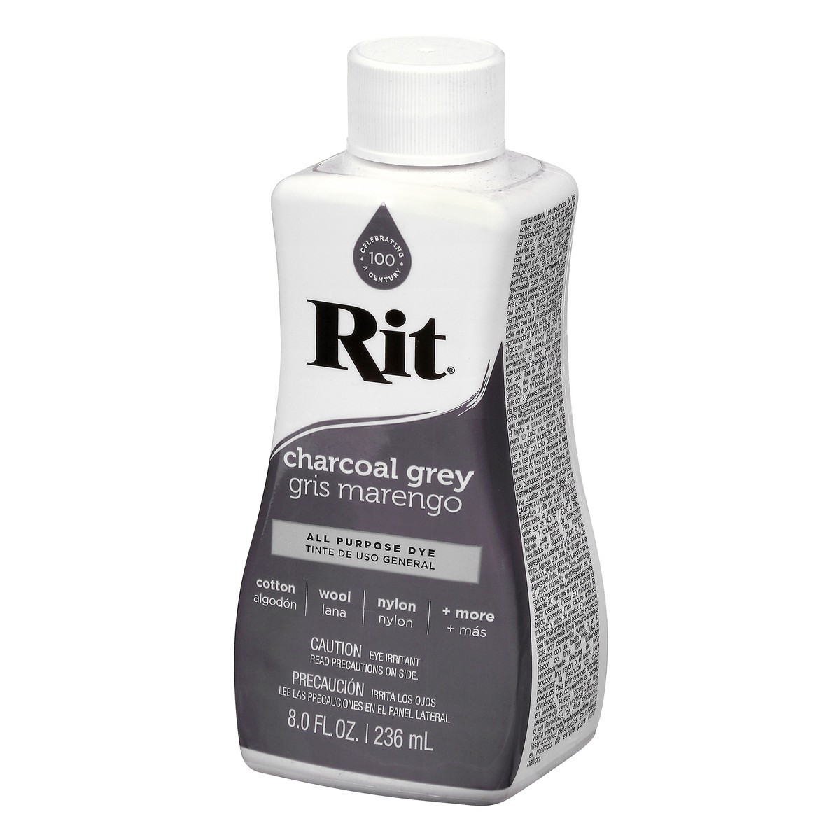 slide 5 of 9, Rit Charcoal Grey All Purpose Dye 8 oz, 1 ct
