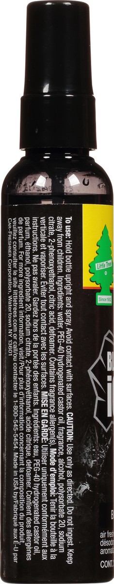 slide 10 of 12, Little Trees Spray Black Ice Air Freshener 3.5 fl oz, 3.50 fl oz