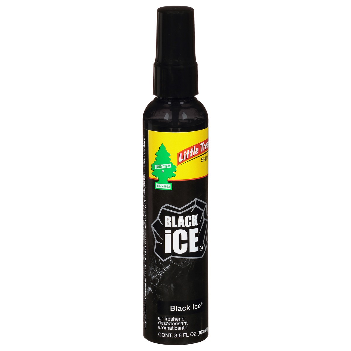 slide 11 of 12, Little Trees Spray Black Ice Air Freshener 3.5 fl oz, 3.50 fl oz