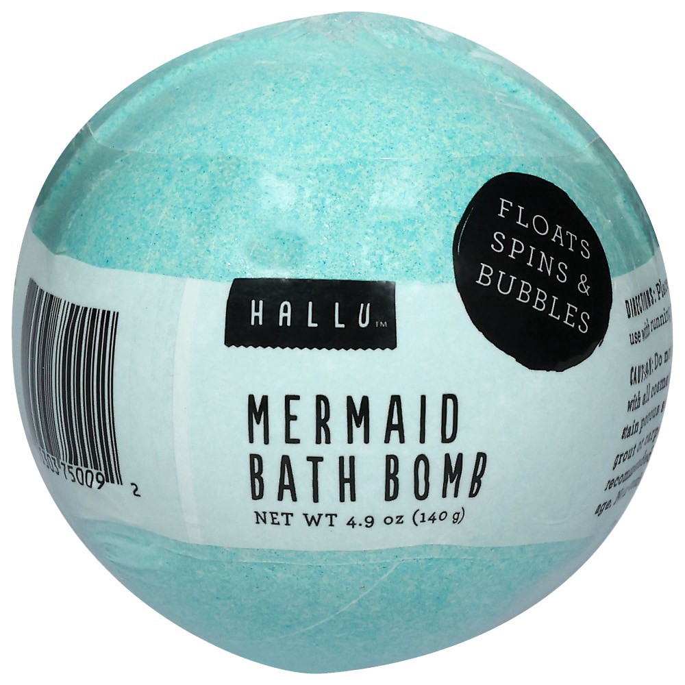 slide 4 of 4, Hallu Mermaid Bath Bomb, 1 ct