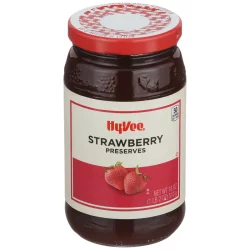 Hy-vee Strawberry Preserves - 18 oz