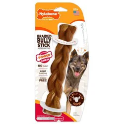 Nylabone Power Chew Bully Stick Dog Toy - L