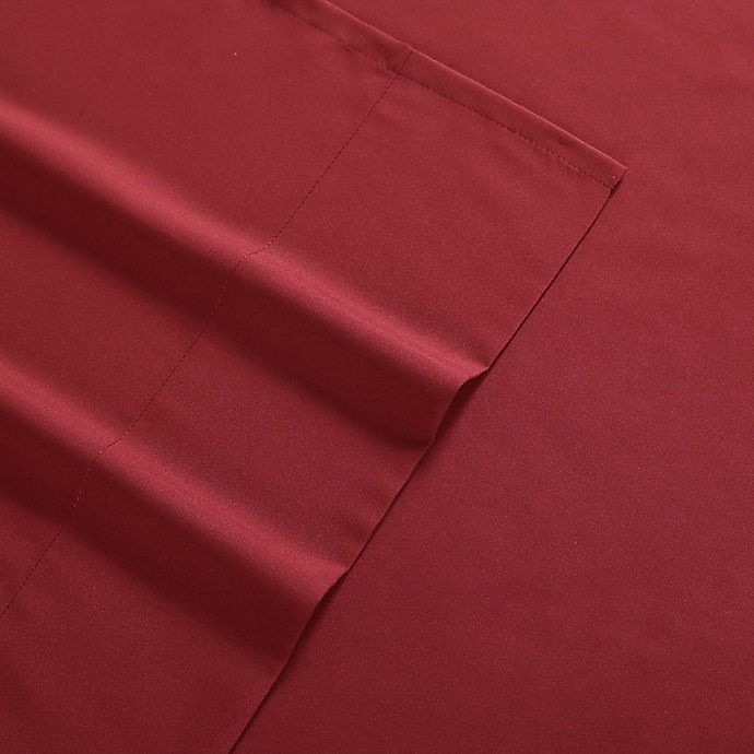 slide 2 of 3, Truly Soft Everyday Twin Sheet Set - Red, 1 ct