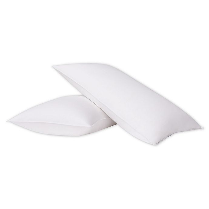 slide 1 of 4, Charisma Luxe Down Medium Firm Standard Pillow, 2 ct