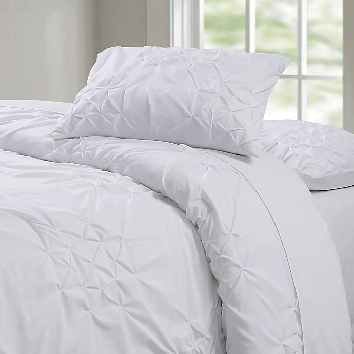 slide 2 of 5, Vince Camuto Mirabelle Twin XL Comforter Set - White, 1 ct