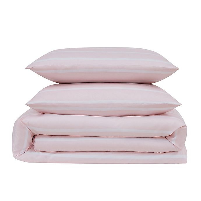 slide 4 of 6, Truly Soft Maddow Stripe Full/Queen Duvet Set - Blush, 3 ct