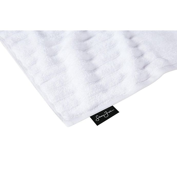 slide 2 of 4, Sean John Zero Twist Bath Towel - White, 6 ct