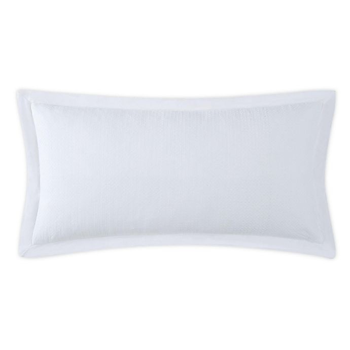 slide 1 of 3, Charisma Cellini Woven Bolster Pillow - White, 1 ct