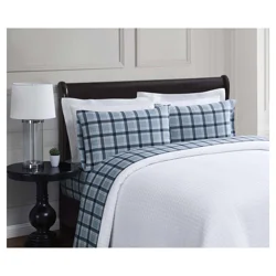 London Fog Coleman Plaid Twin Sheet set