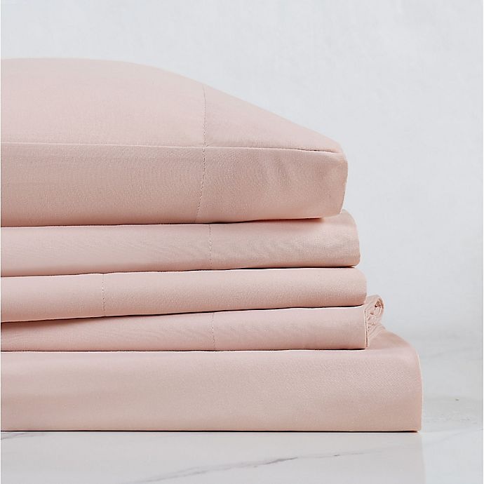 slide 2 of 4, SALT Twin XL Sheet Set - Blush, 3 ct