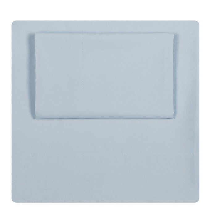 slide 3 of 4, SALT Queen Sheet Set - Light Blue, 4 ct