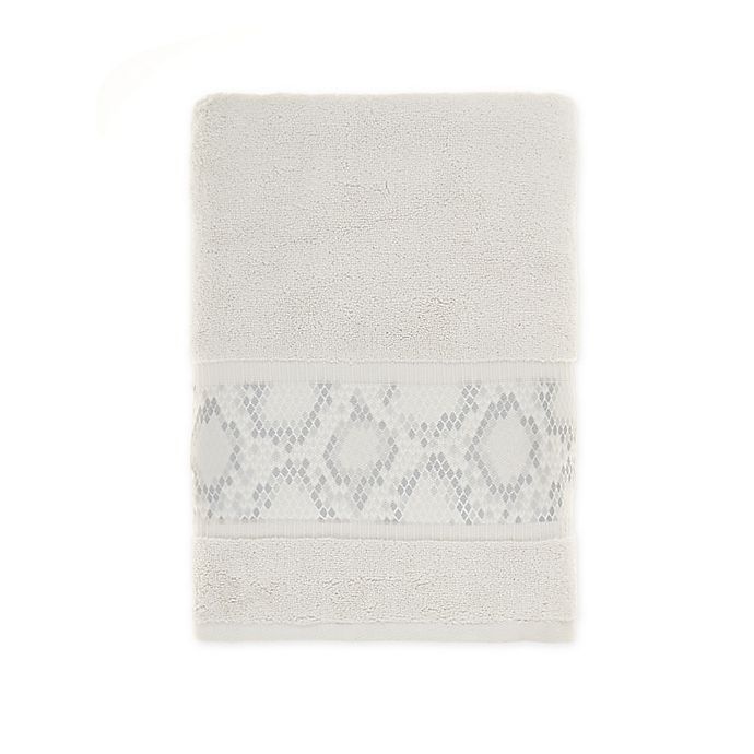 slide 1 of 3, Vince Camuto Orli Bath Towel - White, 1 ct