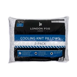 London Fog Cool Knit 2pk pillow STD/QN