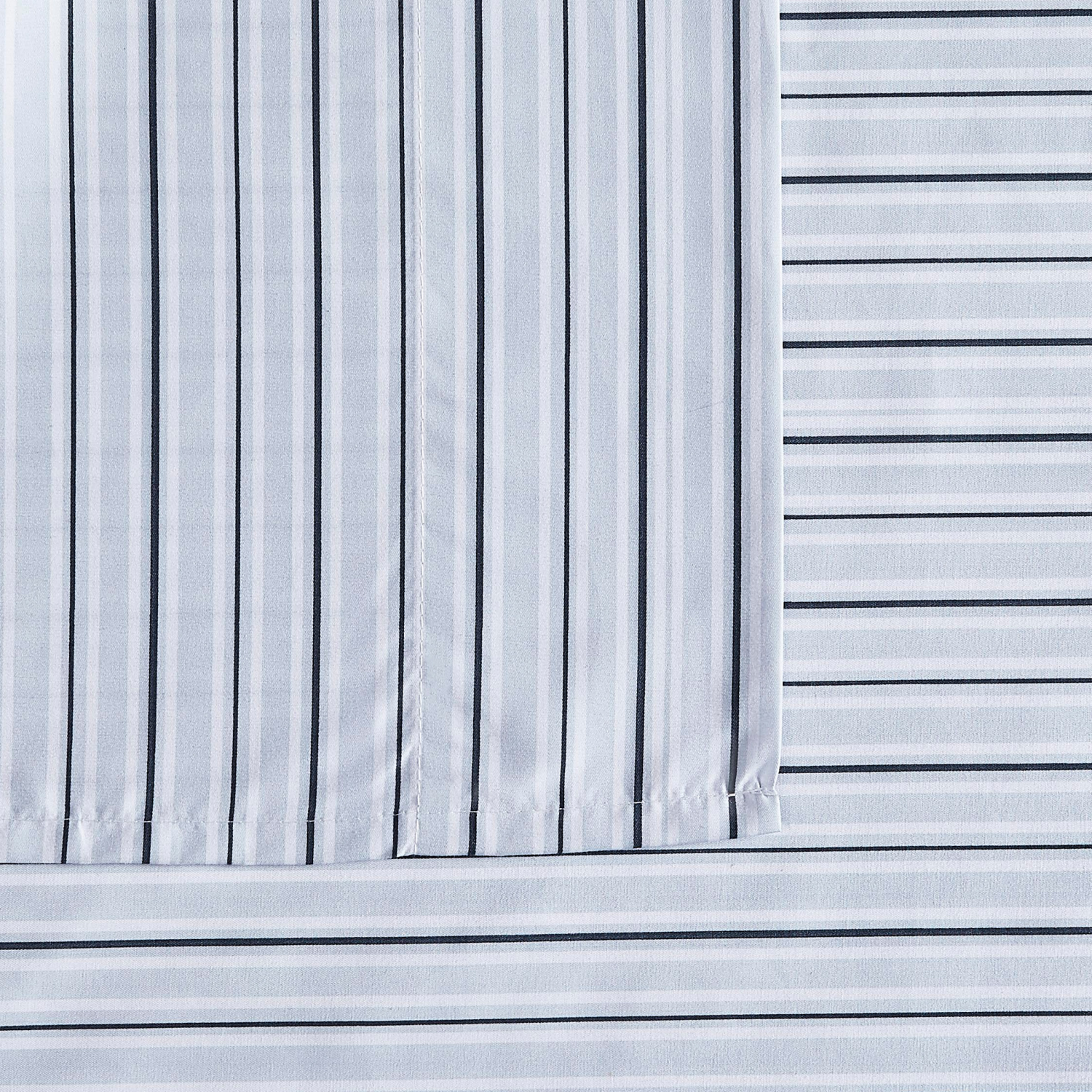 slide 4 of 4, London Fog Ultra Soft Sheet Set, Queen, 4 Piece, Edna Blue, 4 ct