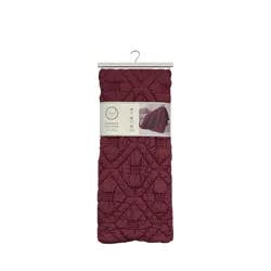 Trend Spot Puffy Throw -Maroon