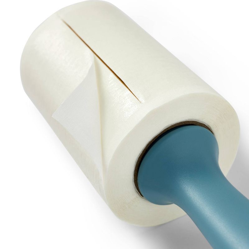 slide 3 of 3, Single Lint Roller - up&up™: Detachable Lint Catcher, Multipurpose, Iron and Steamer Accessory, White, 1 ct