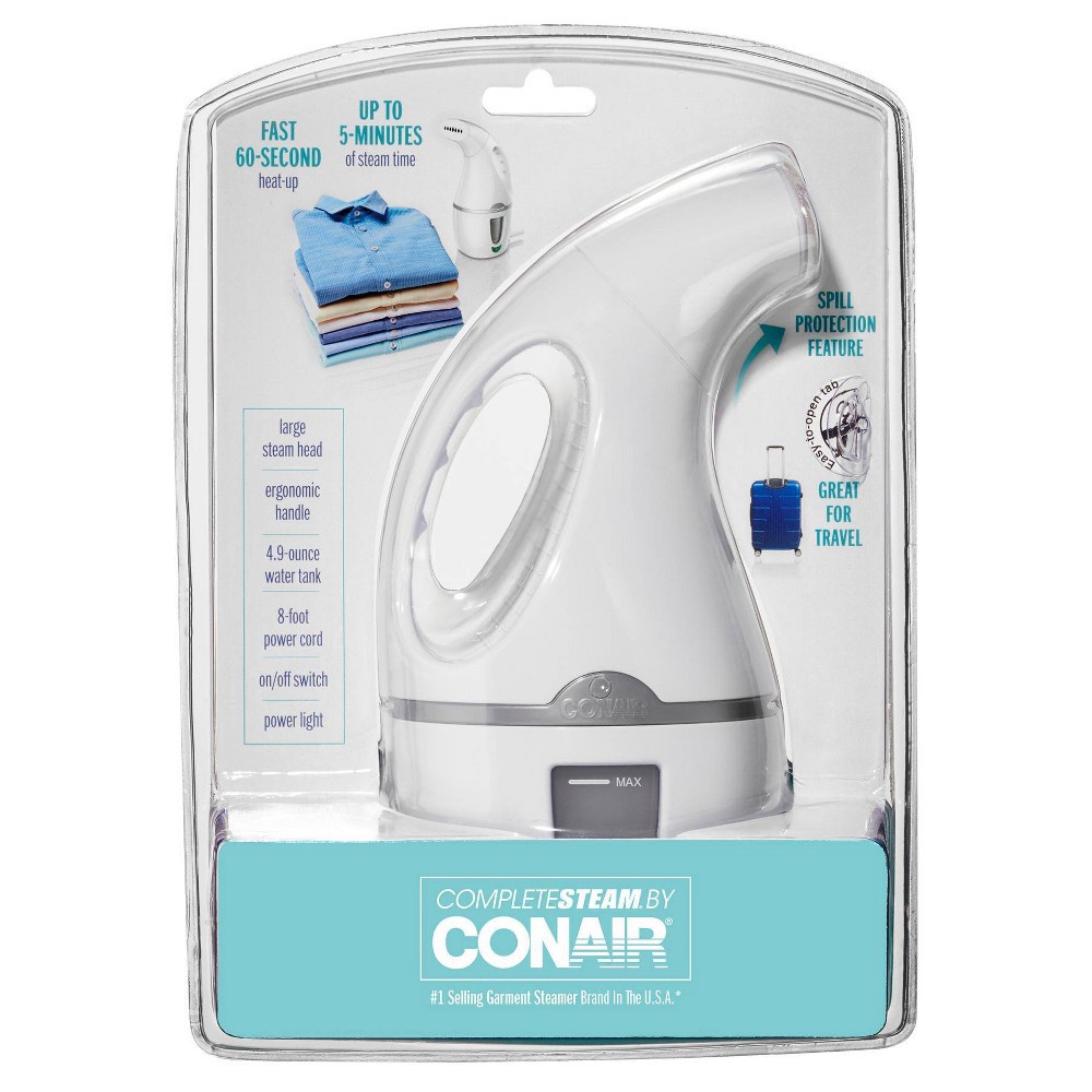 conair portable garment steamer white gs2wb