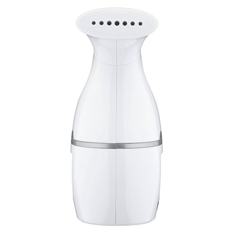 slide 7 of 7, Conair Portable Garment Steamer White GS2WB: Travel-Size Handheld Steamer for Clothes, 1100W, 5-Min Steam, 8' Cord, 1 ct