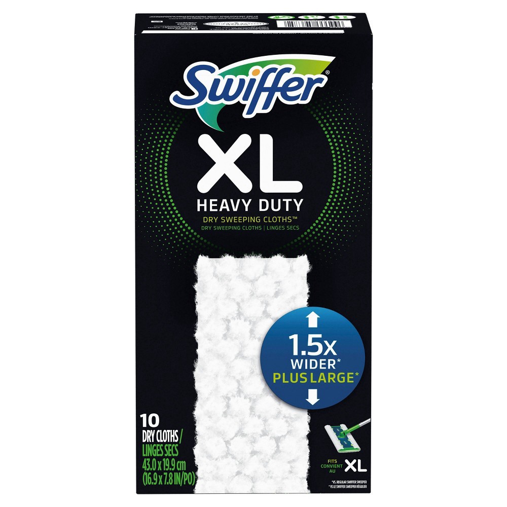 Swiffer Xl Heavy Duty Dry Duster Refills - Unscented - 10ct : Target