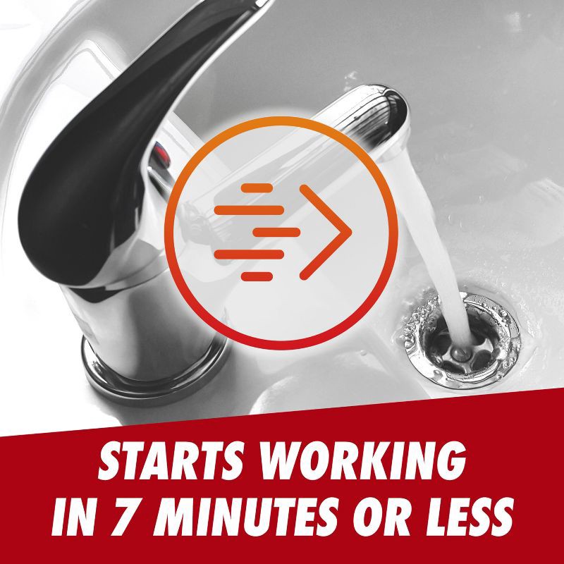 slide 6 of 7, Drano Hair Buster Gel Drain Cleaner and Clog Remover - 16 fl oz, 16 fl oz