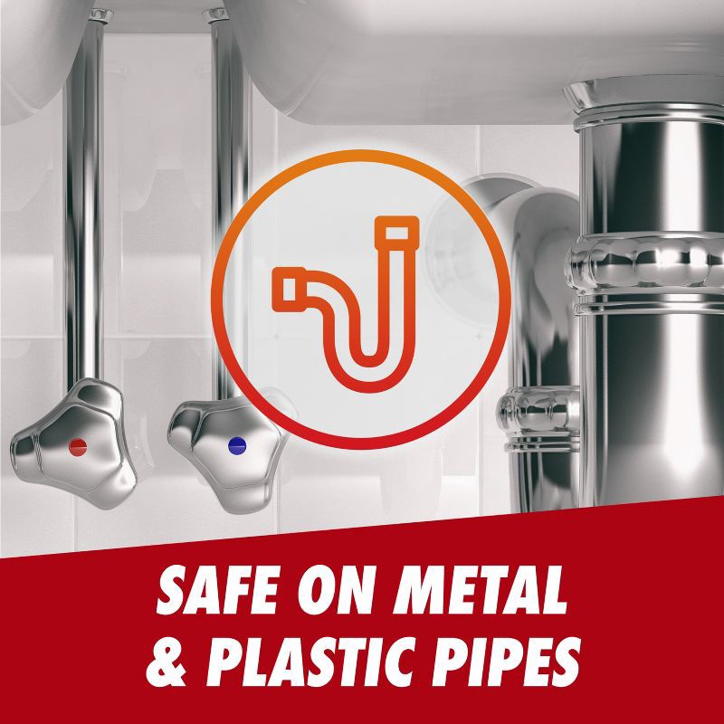 slide 7 of 7, Drano Hair Buster Gel Drain Cleaner and Clog Remover - 16 fl oz, 16 fl oz