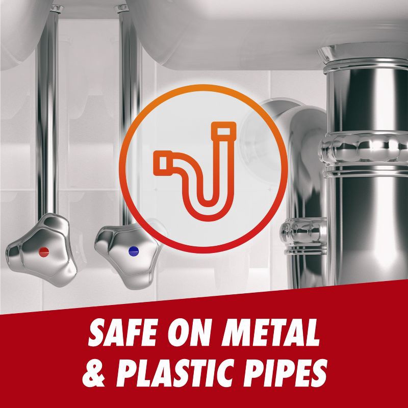 slide 7 of 7, Drano Hair Buster Gel Drain Cleaner and Clog Remover - 16 fl oz, 16 fl oz