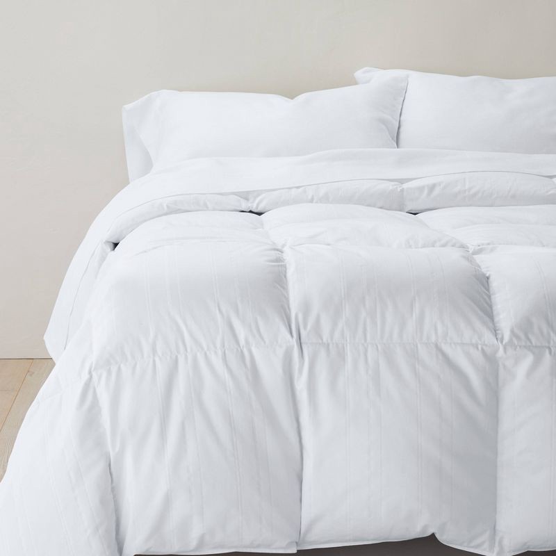 slide 1 of 5, Full/Queen All Season Premium Down Comforter - Casaluna™: Hypoallergenic, 260 Thread Count, RDS Certified, 1 ct