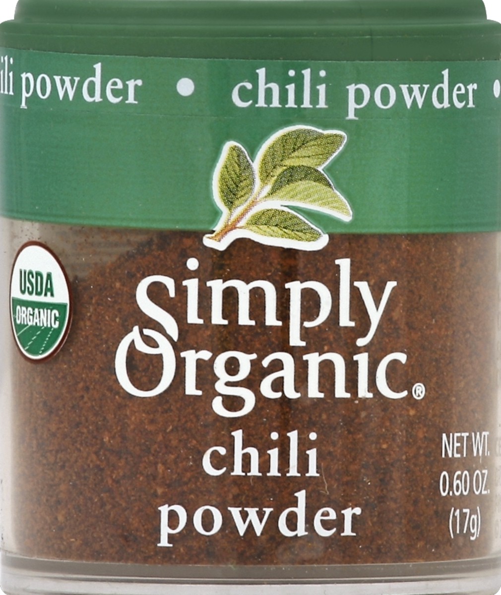 slide 2 of 2, Simply Organic Chili Powder 0.6 oz, 0.6 oz