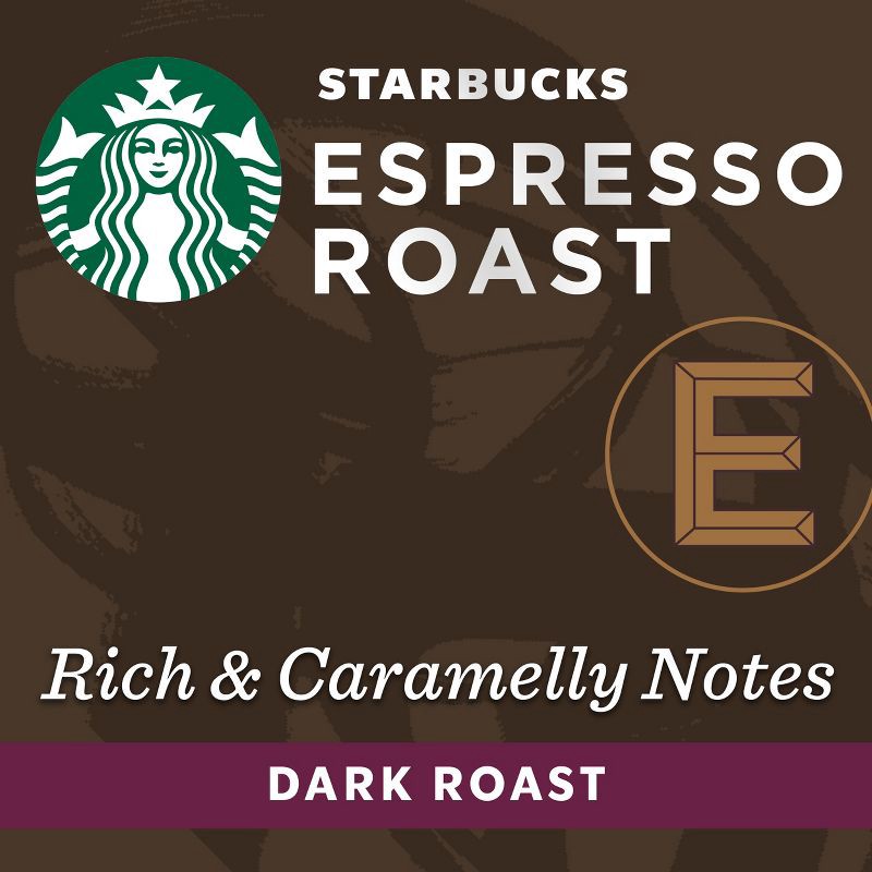 slide 5 of 8, Starbucks by Nespresso Original Line Pods Dark Roast Coffee Espresso Roast - 10ct, 10 ct