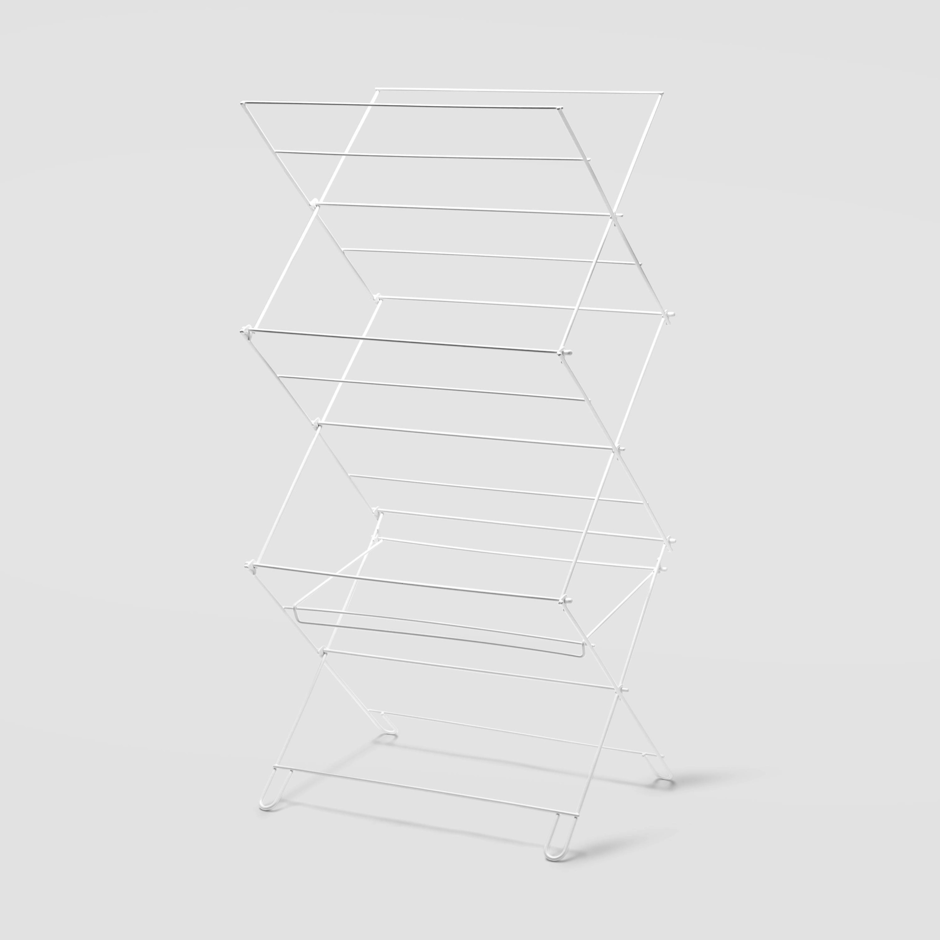 slide 1 of 5, Folding Steel Drying Rack - Room Essentials, 1 ct