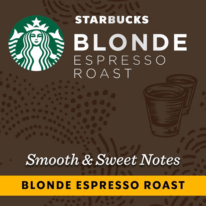 slide 5 of 8, Starbucks by Nespresso Original Line Pods Light Roast Coffee Blonde Espresso Roast - 10ct, 10 ct