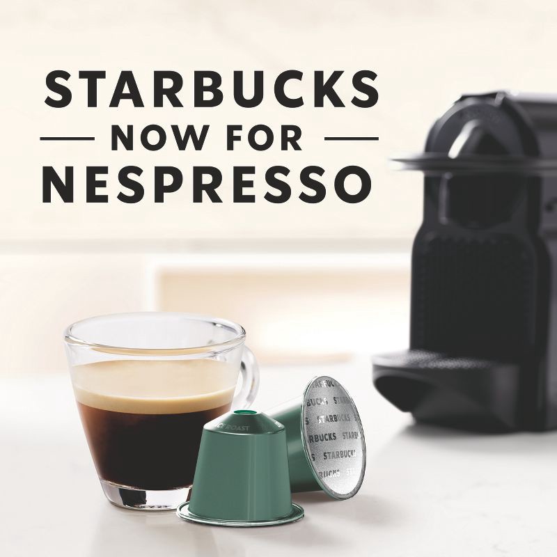 slide 4 of 8, Starbucks by Nespresso Original Line Pods Medium Roast Coffee Pike Place Roast - 10ct, 10 ct