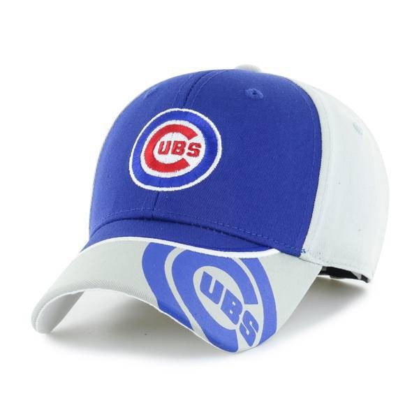 slide 1 of 3, MLB Chicago Cubs Boys' Swoosh Hat, 1 ct