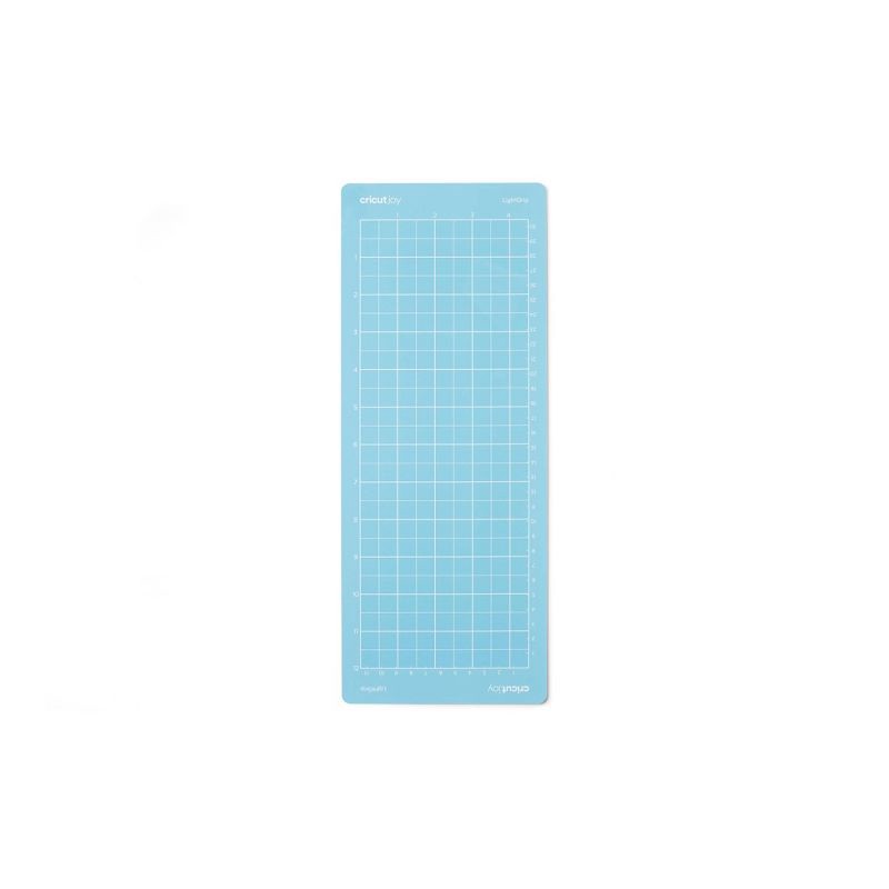 slide 2 of 5, Cricut Joy 12"x4.5" LightGrip Mat: Craft Cutting Board, Blue, Plastic, 12" Length, 4.5" Width, 1 ct