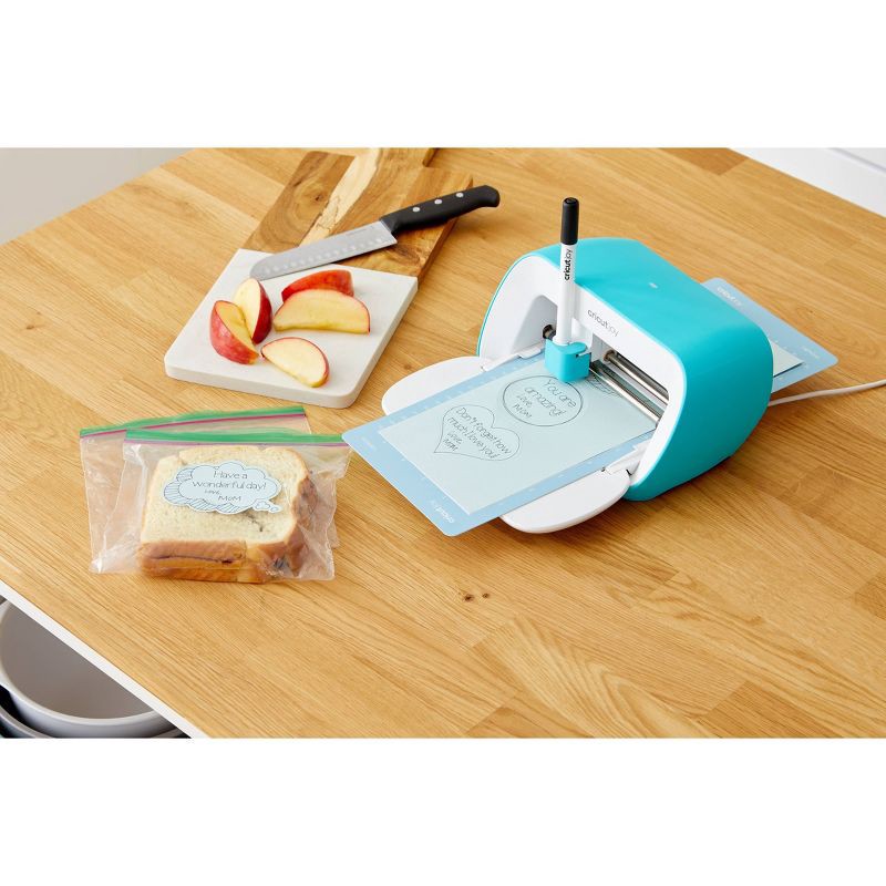 slide 3 of 5, Cricut Joy 12"x4.5" LightGrip Mat: Craft Cutting Board, Blue, Plastic, 12" Length, 4.5" Width, 1 ct