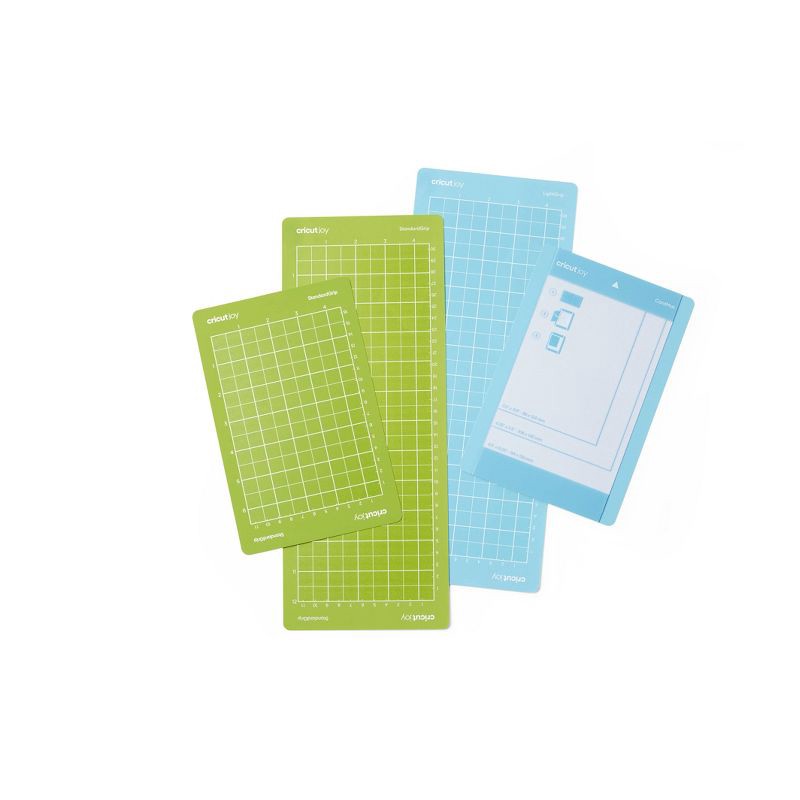 slide 5 of 5, Cricut Joy 12"x4.5" LightGrip Mat: Craft Cutting Board, Blue, Plastic, 12" Length, 4.5" Width, 1 ct