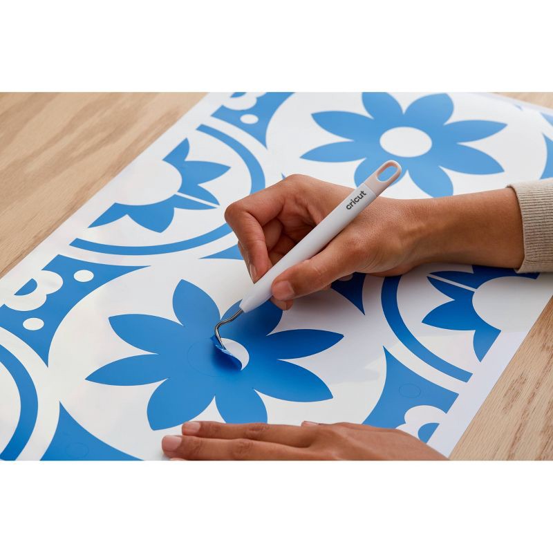 slide 2 of 3, Cricut Weeder: Craft Weeding Tool, Multicolor, Manual, Metal & Plastic, 6.75" Height, 0.5" Width, 0.1 lbs, 0.1 lb