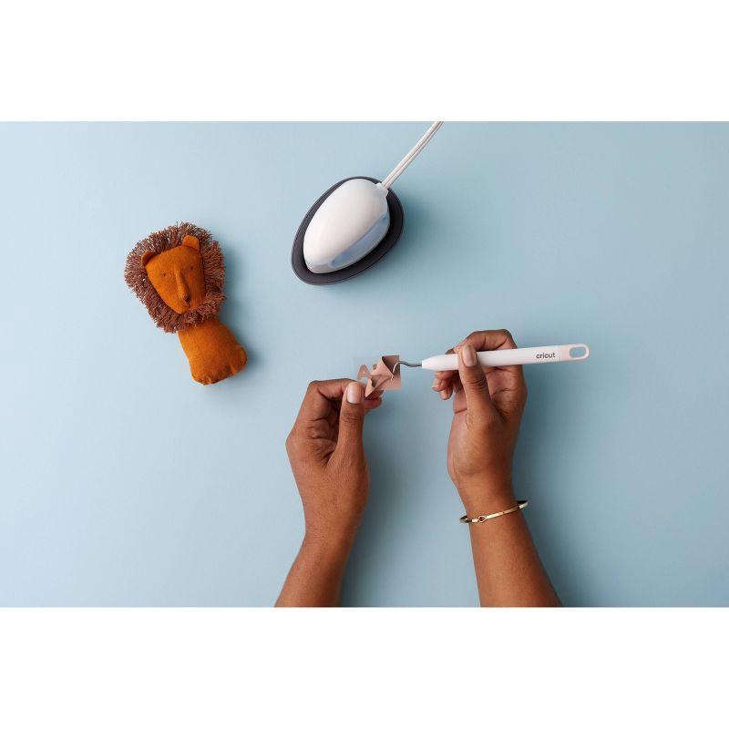 slide 3 of 3, Cricut Weeder: Craft Weeding Tool, Multicolor, Manual, Metal & Plastic, 6.75" Height, 0.5" Width, 0.1 lbs, 0.1 lb