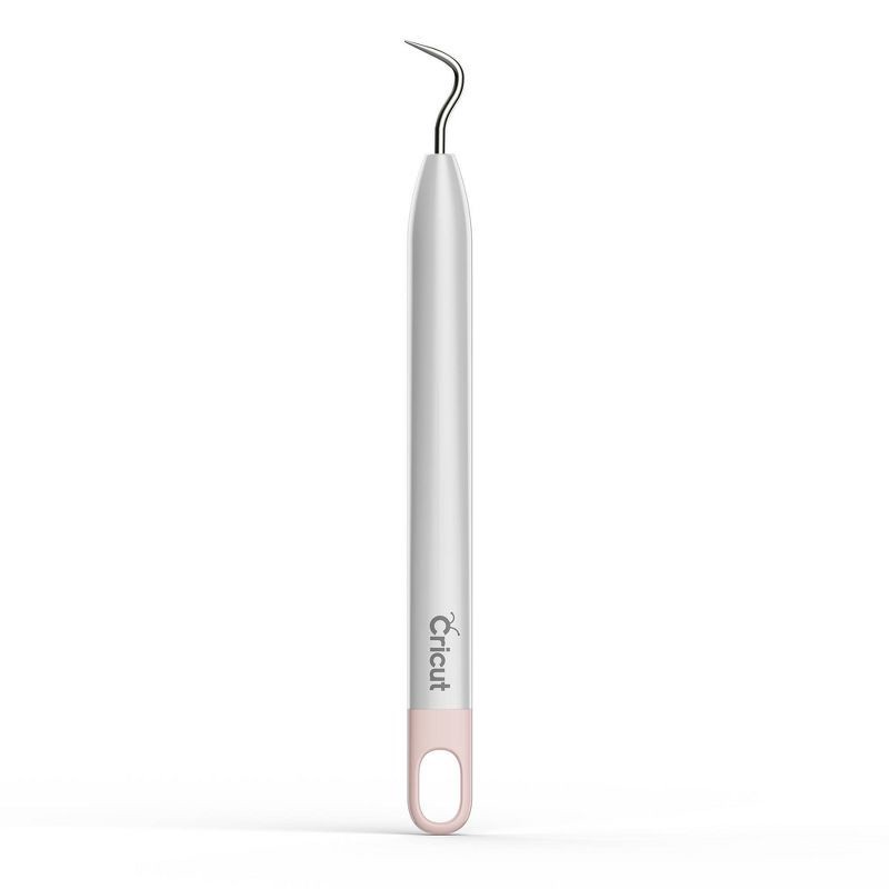 slide 1 of 3, Cricut Weeder: Craft Weeding Tool, Multicolor, Manual, Metal & Plastic, 6.75" Height, 0.5" Width, 0.1 lbs, 0.1 lb