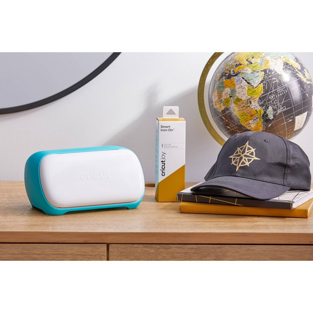 slide 3 of 6, Cricut Joy Glitter Smart Iron-On Silver, 1 ct