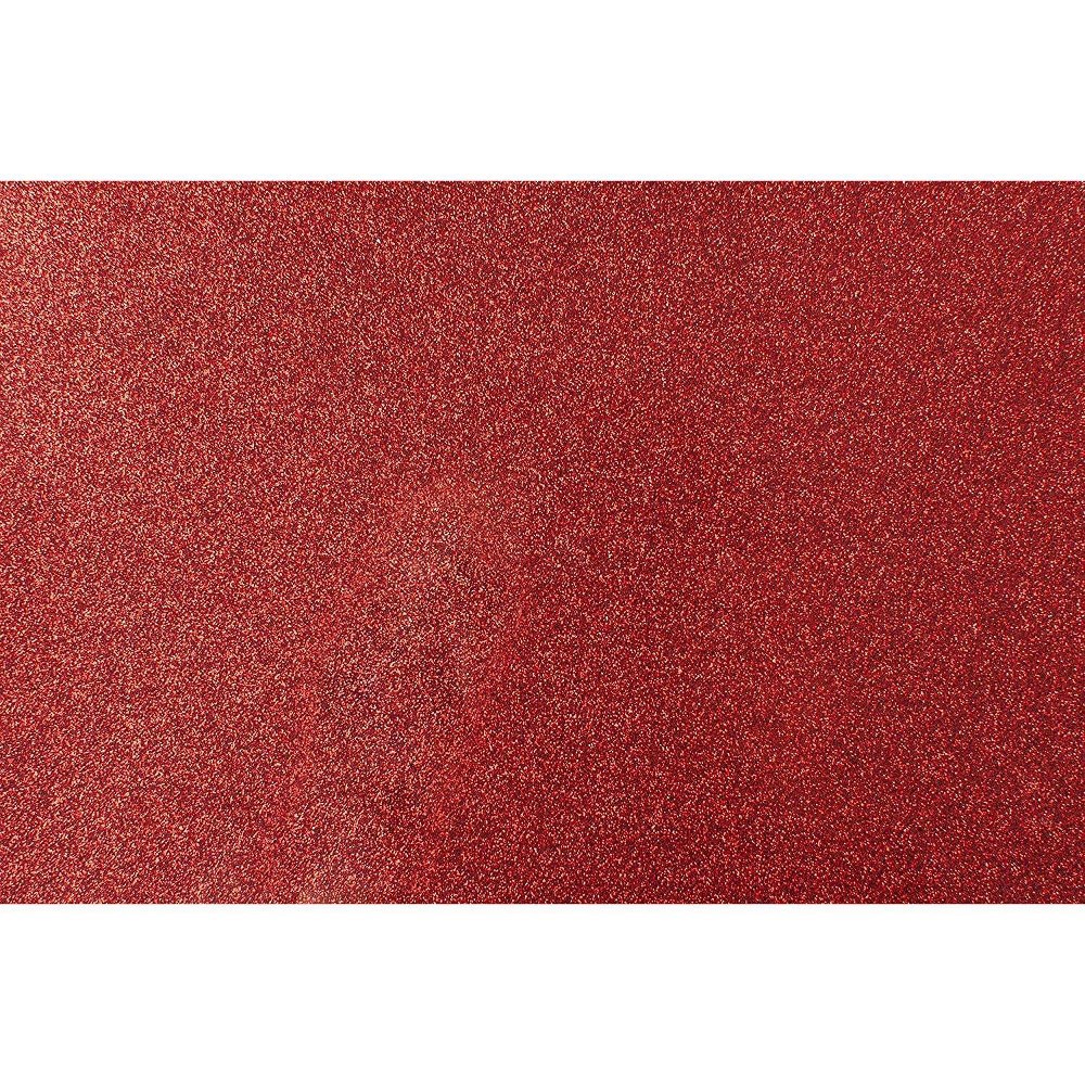 slide 3 of 4, Cricut 12"x19" Glitter Iron-On - Red, 1 ct