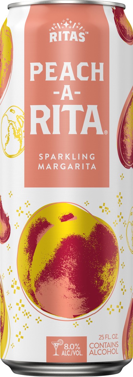 slide 3 of 8, RITAS Sparkling Peach-A-Rita Margarita 1 oz, 1 oz