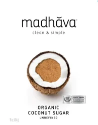 Madhava Organic Unrefined Coconut Sugar 16 oz