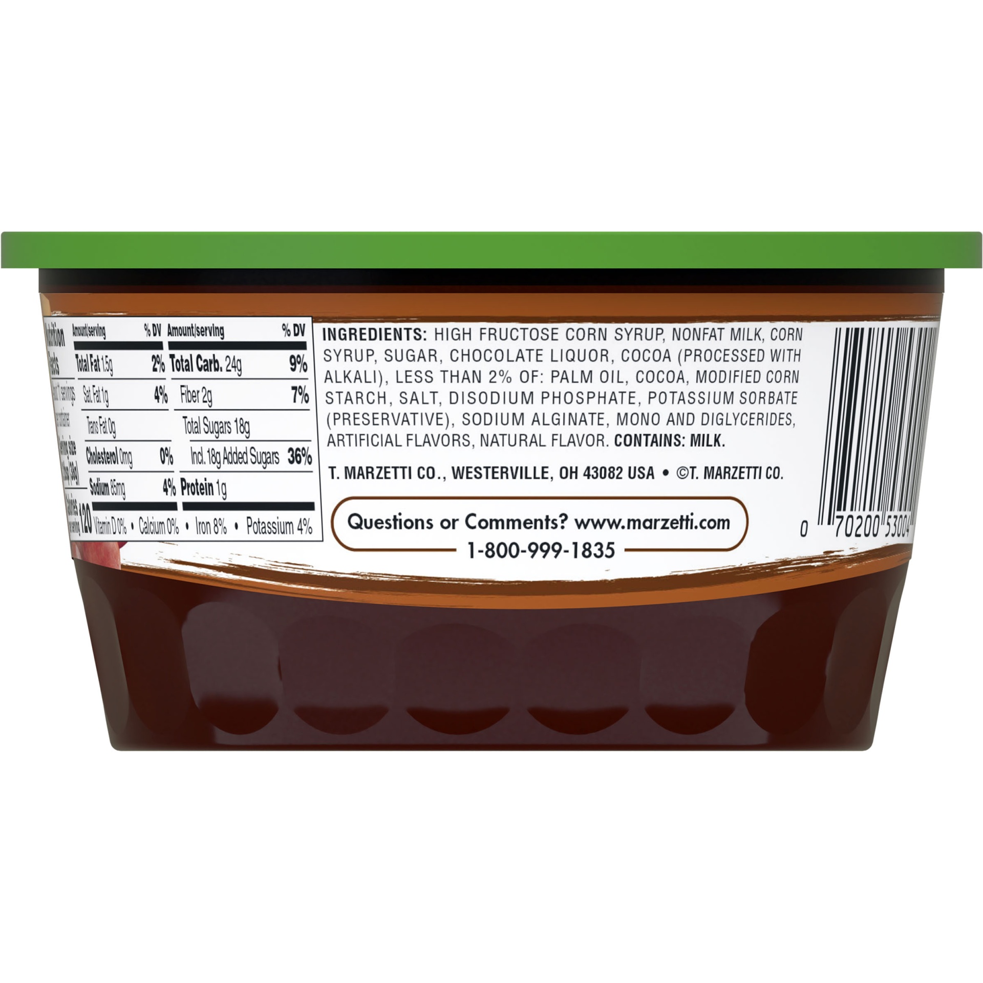 slide 8 of 8, Marzetti Chocolate Fruit Dip, 15 fl oz