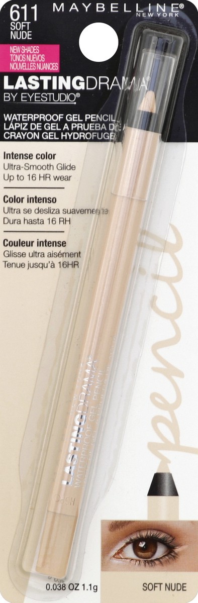 slide 1 of 3, Maybelline Gel Pencil 0.038 oz, 0.04 oz