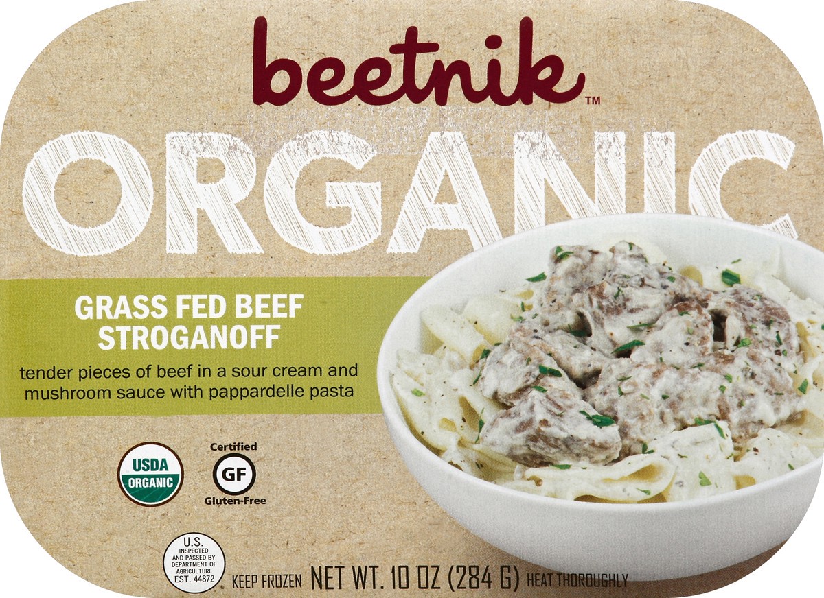 slide 4 of 4, Beetnik Beef Stroganoff, 10 oz